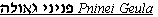 Pninei Geula Gif